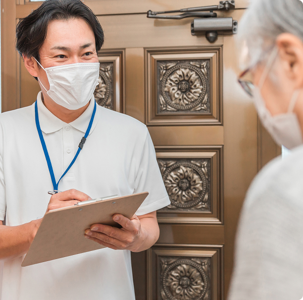 在宅訪問業務写真